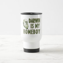 Darwin is my Homeboy Mug