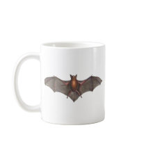 Darwin Loved Bats Happy Halloween Coffee Mug