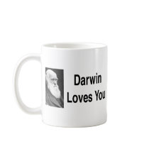 Darwin Loves You 2 Coffee Mugs