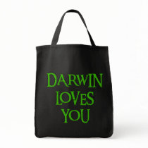 Darwin Loves You Tote Bag
