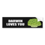 Darwin loves you bumper stickers