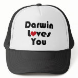 Darwin Lves You hats