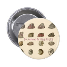 darwin-monograph-barnacles, My beloved BARNACLES Pinback Button