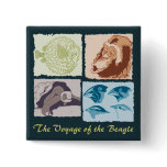 Darwin, The Voyage of the Beagle buttons
