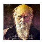 Darwin "Value Of Life" Wisdom Quote Gifts & Cards t-shirts