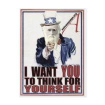 Darwin Wants You Post Cards