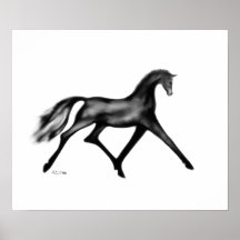 "Das Pferd" ~ Poster