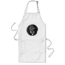 Daschund Puppy Dog Long Apron