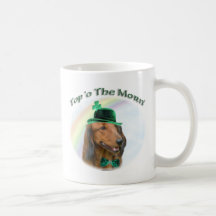 Daschund Top of the Morn Mug