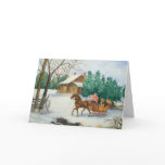 Dashing Christmas & New Year Card