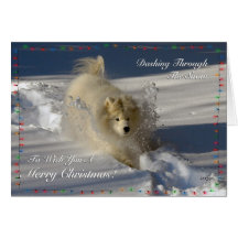 Dashing Through The Snow - Christmas Card
