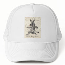 Dashing through the snow trucker hats
