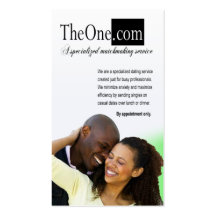 Dating Service, Matchmaking, Singles Business Card Templates