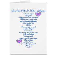 Daughter Expecting 1st Baby Greeting Cards