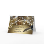 Daughter & Family wishing you merry christmas pen cards