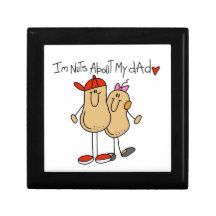 Daughter - Nuts About My Dad T-shirts and Gifts Gift Boxes