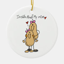 Daughter - Nuts About My Mum T-shirts and Gifts Christmas Tree Ornament