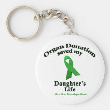 Daughter Transplant Key Chain