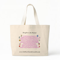 Daughters Are Forever Poem bags