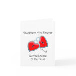 Daughters Are Forever Poem Greeting Cards