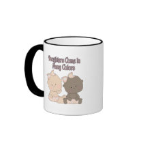 daughters come in many colours adoption design coffee mug