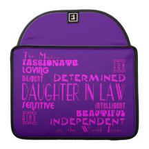 Daughters in Law Weddings & Birthdays : Qualities Sleeves For MacBook Pro