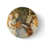 Daughters of Catulle Mendes; Pierre Auguste Renoir buttons