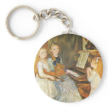 Daughters of Catulle Mendes; Pierre Auguste Renoir keychains
