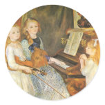 Daughters of Catulle Mendes; Pierre Auguste Renoir stickers