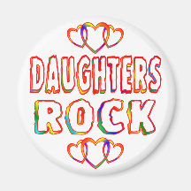 Daughters Rock Magnets