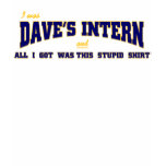 DaveLetterman Intern (Stupid Shirt)