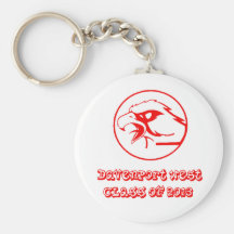 Davenport west class of 2013 keychain