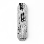 davescustom2 skateboard deck