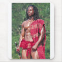 David Adomah as "The Afrikan" mousepads