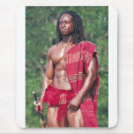 David Adomah as "The Afrikan" mousepads