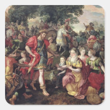 David and Abigail or Alexander Sticker
