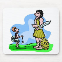 David and Goliath Christian artwork