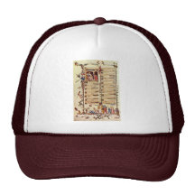 David Before Saul By Pucelles Jean  (Best Quality) Mesh Hats