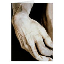 David by Michelangelo Buonarroti , 1501-04 Greeting Card