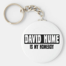 David Hume is my Homeboy Keychain