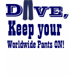 David Letterman, Keep your Worldwide Pants ON! t-shirts