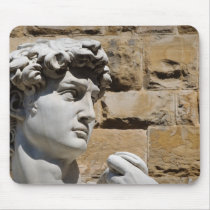 David Statue in  Florence Italy Mousepads