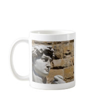 David Statue in  Florence Italy Coffee Mugs