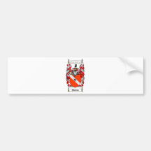 DAVIES FAMILY CREST -  DAVIES COAT OF ARMS BUMPER STICKERS