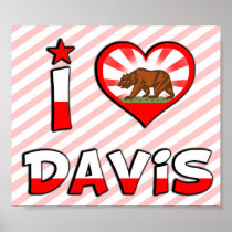 Davis, CA Print