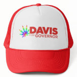 Davis gay  pride Hat