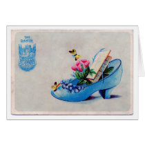Davis Sewing Machine Ad, Greeting Card