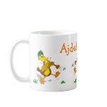 Davul Zurna Balkan Instruments Cartoon Band Mug