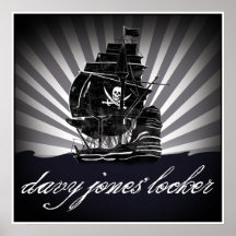 davy jones locker print