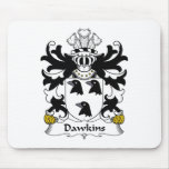 Dawkins Family Crest mousepads